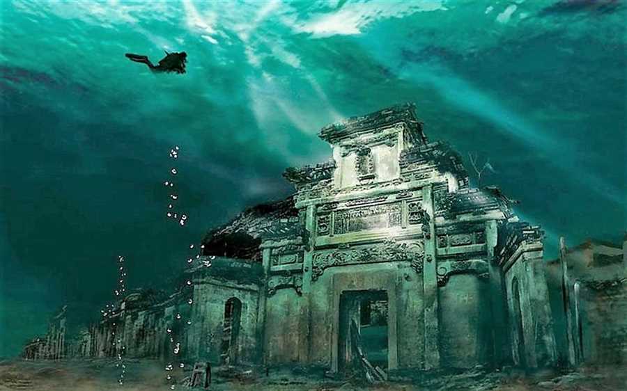 Историческое значение подводных руин и их связь с легендарным островом Атлантидой