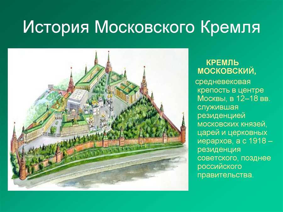 Архитектурные шедевры Кремля: величие исторических сооружений